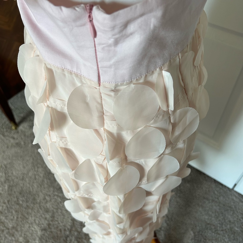 Shabby Apple Blush Curiouser & Curiouser Skirt with Circular 3D Accents - Picture 3 of 5
